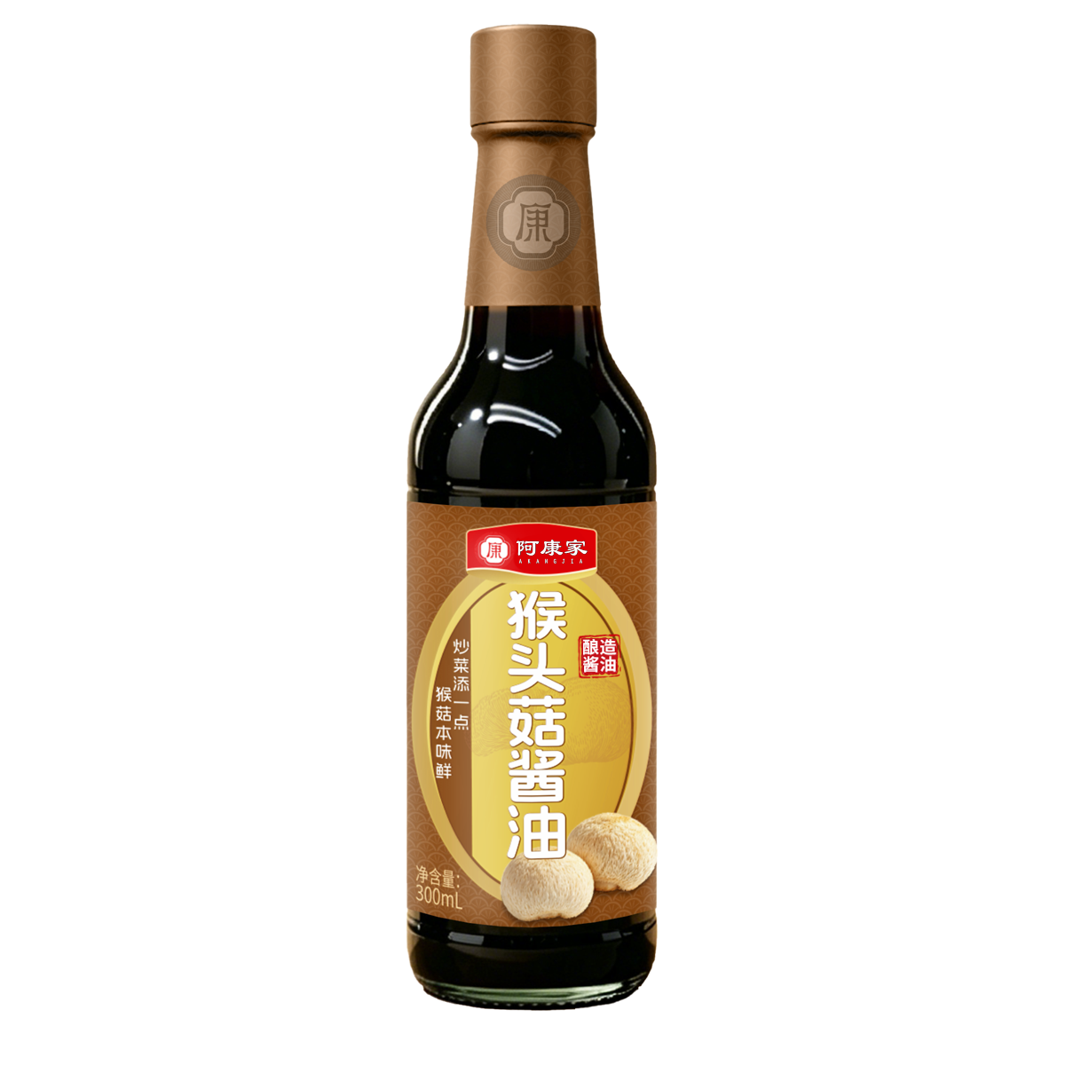阿康家猴头菇酱油 300mL